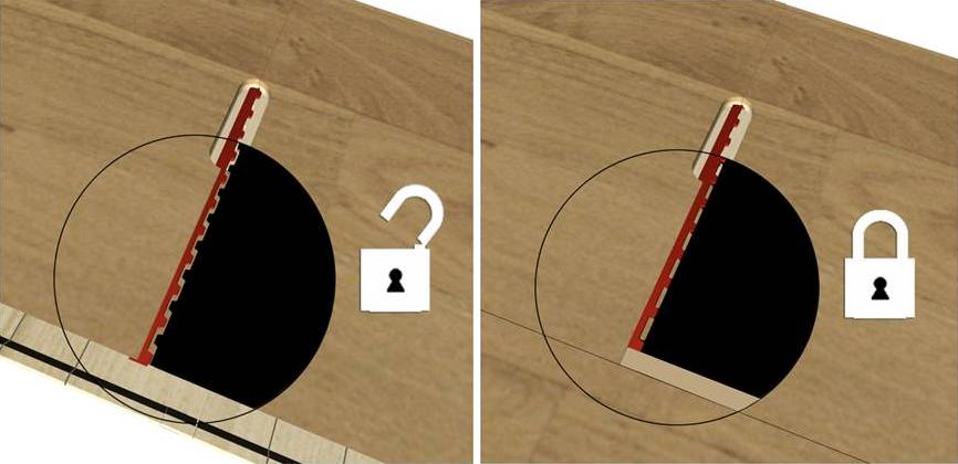 Замок паркетной доски Черс Woodlock 5S Замок паркетной доски Черс Woodlock 5S