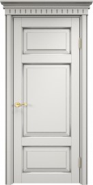 ОЛ55_-_Тоскана_карниз_возвышение_-_Белый_грунт_патина_микрана